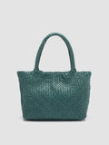 OC CLASS 48 - Green Leather tote bag