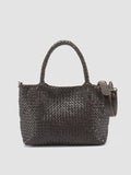 OC CLASS 48 - Brown Woven Leather tote bag Officine Creative - 3