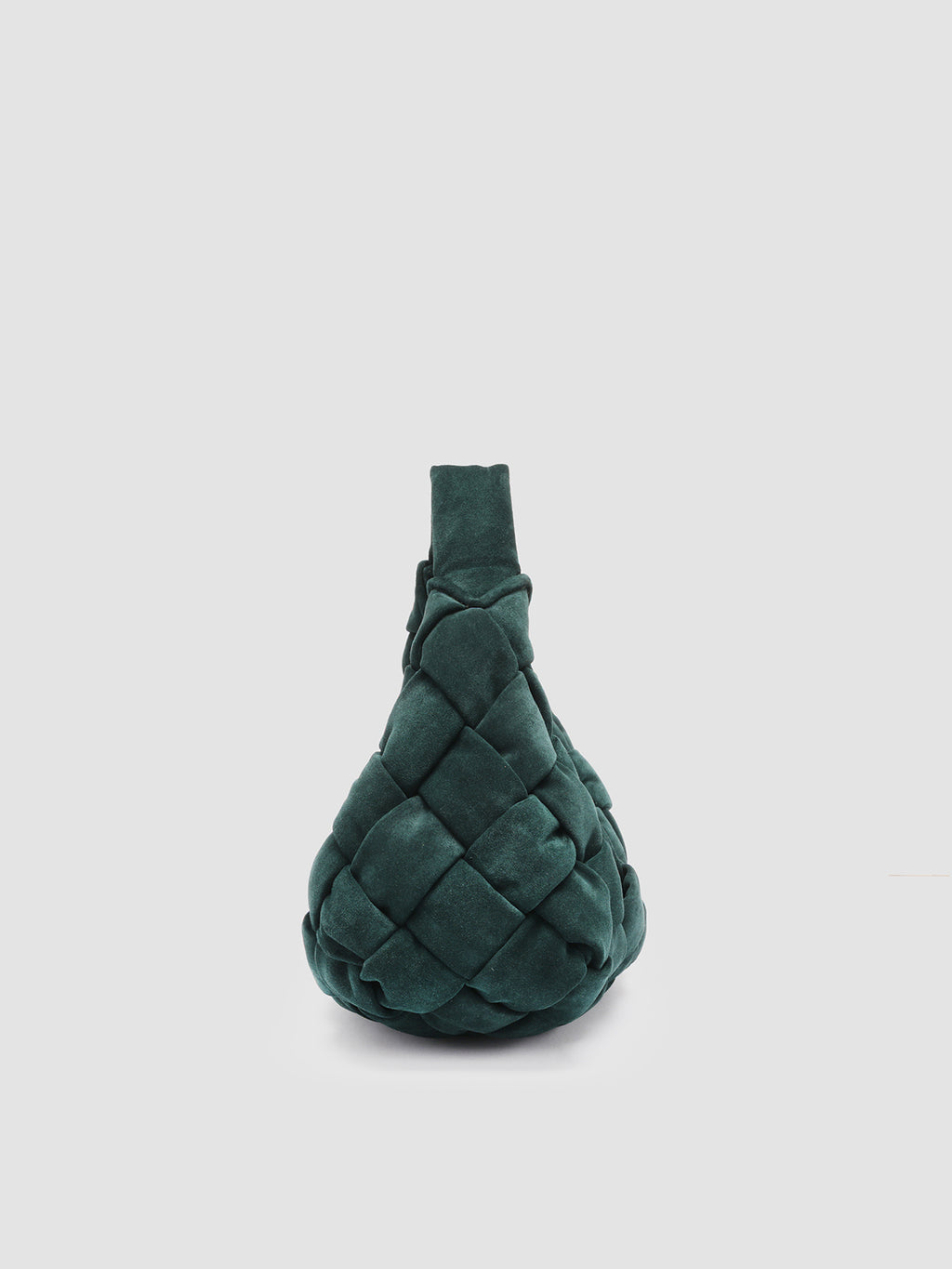 OC CLASS 49 Massive - Green Leather Hobo Bag