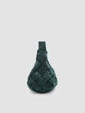 OC CLASS 49 Massive - Green Leather Hobo Bag