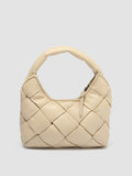 OC CLASS 50 Massive - Ivory Leather Hobo Bag