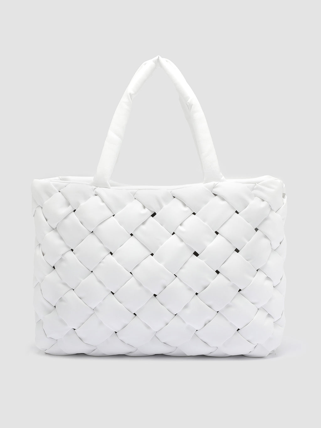 OC CLASS 511 Massive - White Leather Handle Bag