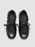 BALLET 101 - Schwarze Sneakers aus Leder - thumb image 2,side view