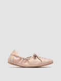 BALLET 101 - Ivory Leather Sneakers - thumb image 1,side view