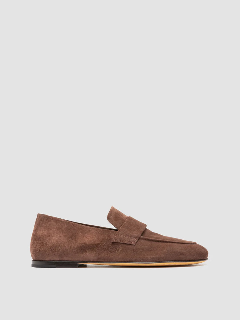 BLAIR 001 -  Brown Suede Loafers