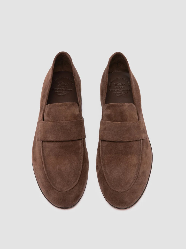 BLAIR 001 -  Brown Suede Loafers-hover
