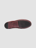 BLAIR DD 002_W - Burgundy Suede Penny Loafers - thumb image 5,side view