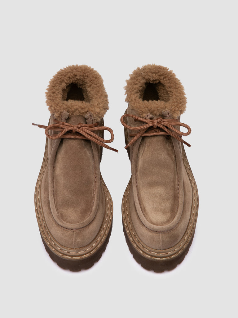 BLOSSOM 023 - Stivaletti Chukka in Pelle Scamosciata Marrone