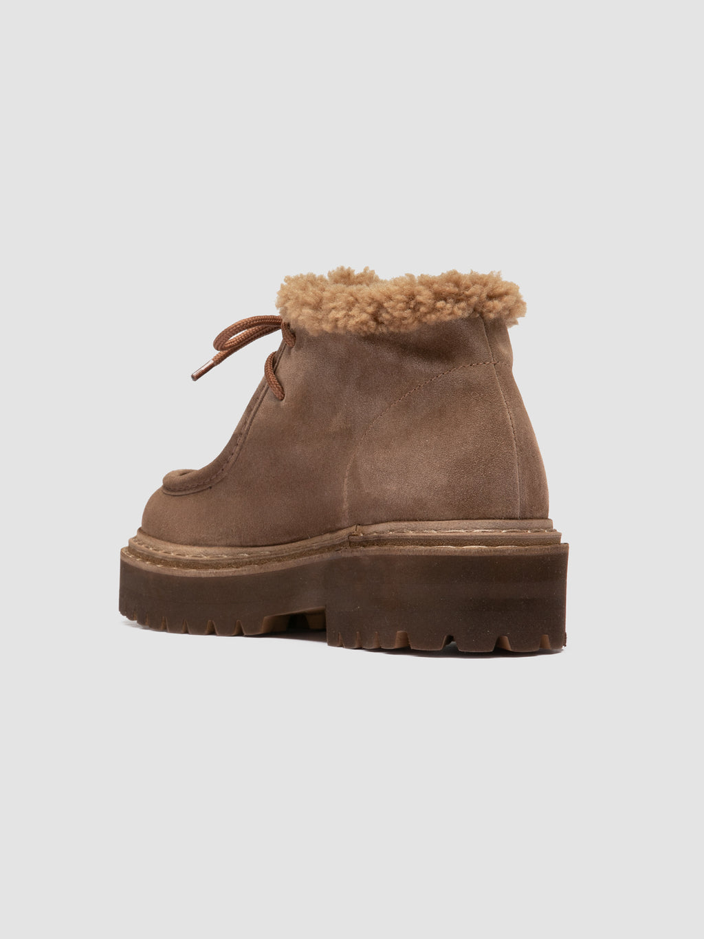 BLOSSOM 023 - Braune Chukka-Stiefel aus Wildleder - image 4,side view