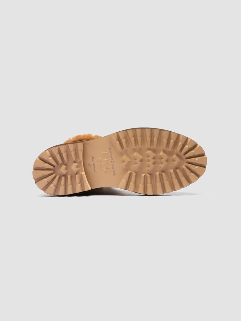 BLOSSOM 025 - Brown Suede Pull On Boots