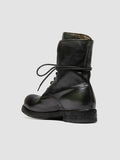 BULLA DD 314 - Black Leather Lace Up Boots - thumb image 4,side view