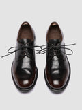 CALIXTE 068 - Black Leather Derby Shoes - thumb image 2,side view