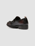 CALIXTE 085 - Brown Leather Penny Loafers - thumb image 4,side view