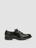 CALIXTE 087 - Scarpe Oxford in Pelle Verde - thumb image 1,side view