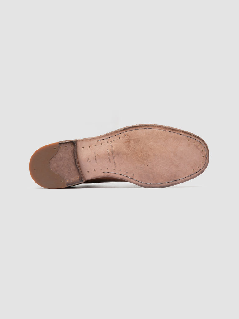 KALLIOPI 010 - Light Brown Leather Derby Shoes