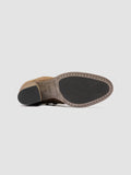 DELICE 005 - Brown Suede Zip Boots - thumb image 5,side view
