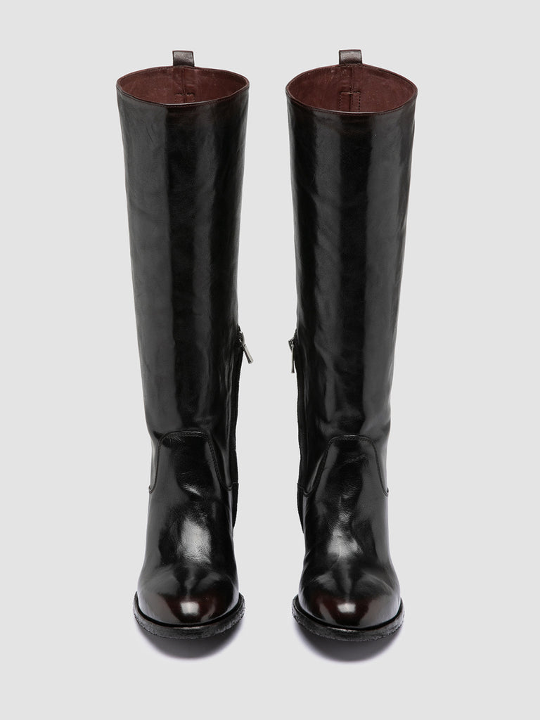 DENNER 116 - Brown Leather Zip Boots