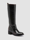DENNER 116 - Brown Leather Zip Boots - thumb image 3,side view