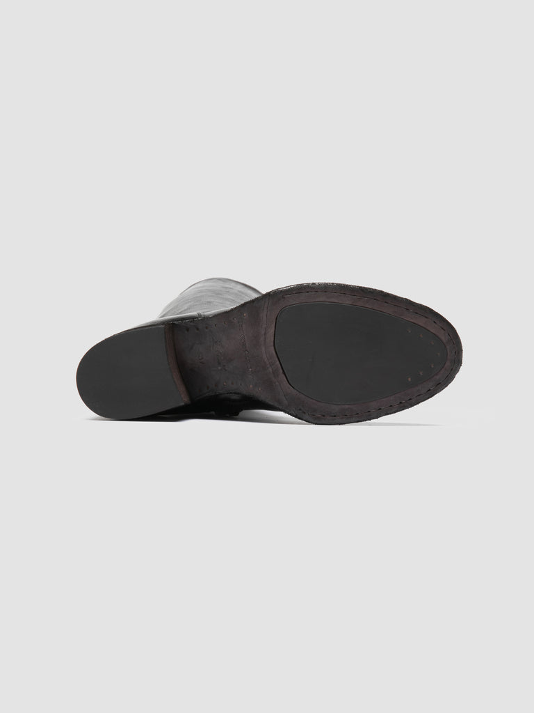 DENNER 116 - Brown Leather Zip Boots
