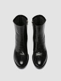 DENNER 127 - Black Leather Zipped Boots - thumb image 2,side view