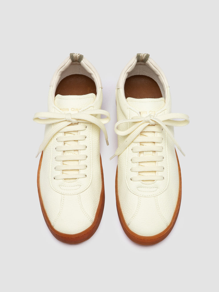 GINNASIO 101 - White Leather Sneakers