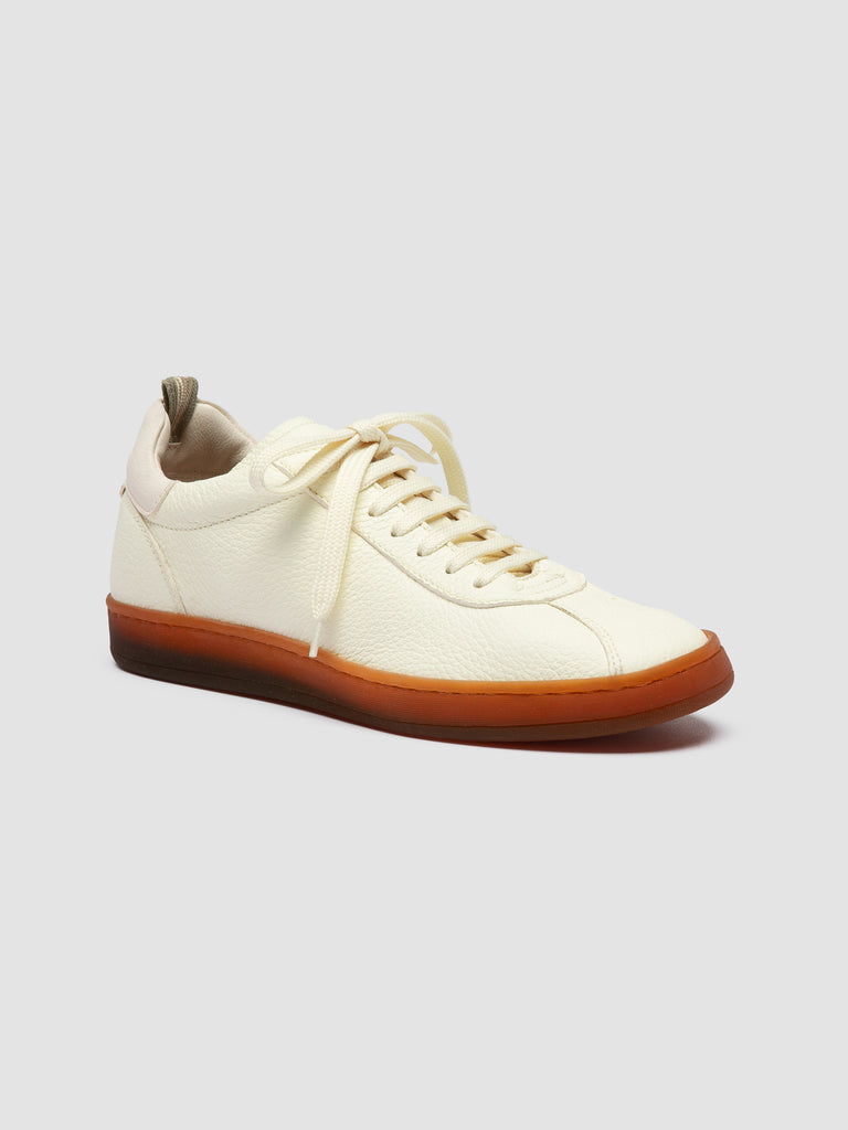 GINNASIO 101 - White Leather Sneakers