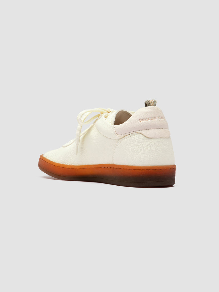 GINNASIO 101 - White Leather Sneakers