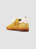 GINNASIO 101 - Sneaker in Pelle e Pelle Scamosciata Gialla - thumb image 4,side view