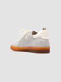 GINNASIO 101 - Grey Leather and Suede Sneakers - thumb image 4,side view