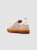 DESTINY 101 - Sneaker in Pelle e Pelle Scamosciata Beige - thumb image 4,side view