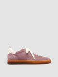 GINNASIO 101 - Sneaker in Pelle e Pelle Scamosciata Rosa - thumb image 1,side view