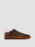 DESTINY 103 - Sneaker in Pelle e Pelle Scamosciata Marrone - thumb image 1,side view