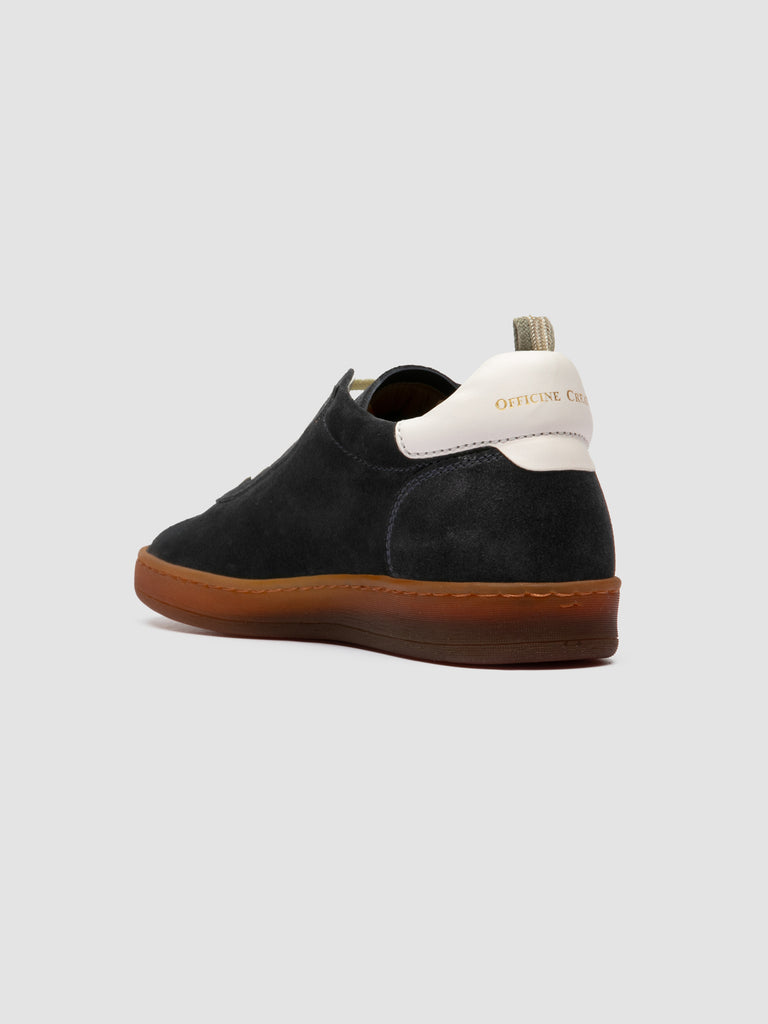 DESTINY 103 - Sneaker in Pelle e Pelle Scamosciata Blu
