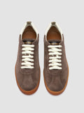 DESTINY 103 - Sneaker in Pelle e Pelle Scamosciata Marrone - thumb image 2,side view