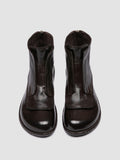EMERALD DD 002 - Brown Leather Zipped Boots - thumb image 2,side view