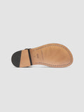 EMERALD 013 - Black Leather Fisherman Sandals - thumb image 5,side view