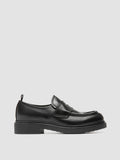 ENGINEER 101 - Black Leather Loafers - thumb image 1,side view