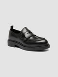 ENGINEER 101 - Black Leather Loafers - thumb image 3,side view