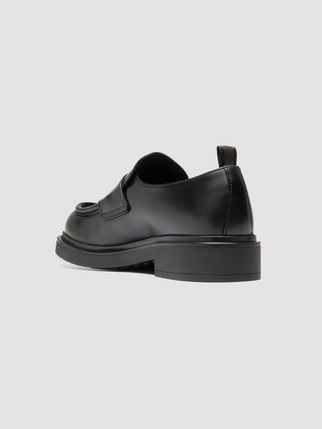 ENGINEER 101 - Black Leather Loafers - image 4,side view
