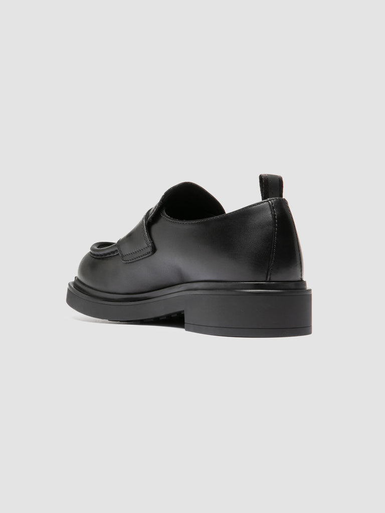 ENGINEER 101 - Black Leather Loafers