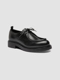 ENGINEER 102 - Schwarze Derby-Schuhe aus Leder - thumb image 3,side view