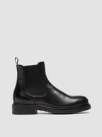 ENGINEER 107 - Schwarze Chelsea-Stiefel aus Leder