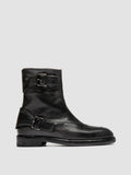 EPHYMERAL 003 - Black Leather Zipped Boots - thumb image 1,side view