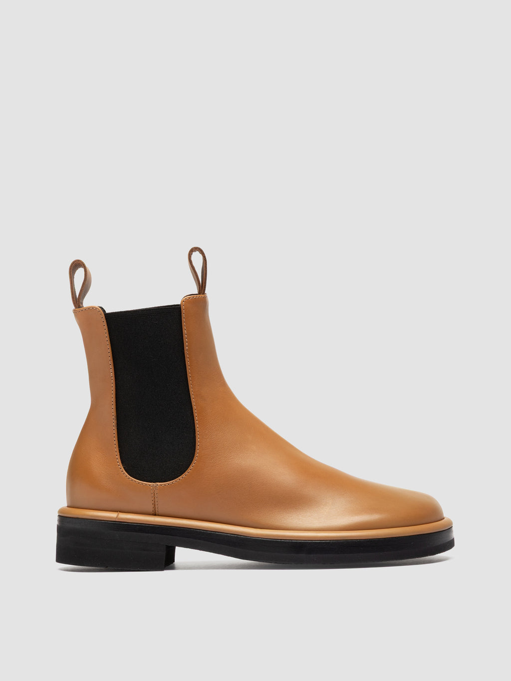 ERA 001 - Brown Leather Chelsea Boots - image 1,side view