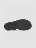 ESTENS 110 - Green Suede Back Strap Sandals - thumb image 5,side view