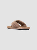 ESTENS 112 - Taupefarbene Zehenstegsandalen aus Wildleder - thumb image 4,side view