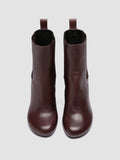 ESTHER 002 - Burgundy Leather Chelsea Boots