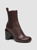 ESTHER 002 - Burgundy Leather Chelsea Boots