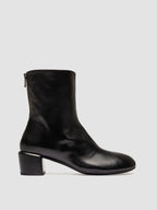 FLORE 012_W - Black Leather Zip Boots