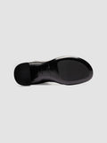 FLORE 012_W - Black Leather Zip Boots - thumb image 5,side view